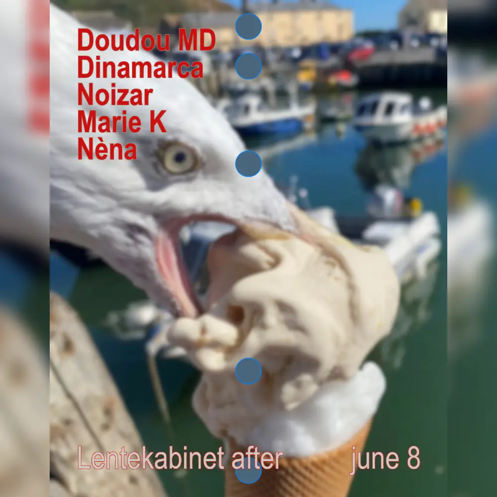 08/06 | Lentekabinet after w/ Doudou MD, Dinamarca, Noizar, Marie K, Nèna